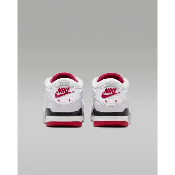 AIR JORDAN 4 Shoes White Fire Red YOUTH SIZE 5 NEW IN BOX FQ7939-102 MSRP $155 - Picture 6 of 10